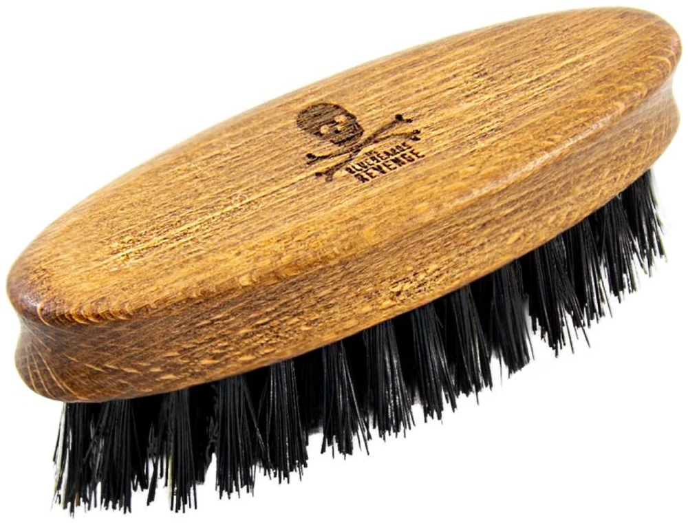 The Bluebeards Revenge Synthetic Travel Beard Kišeninis barzdos šepetys, 1 vnt.