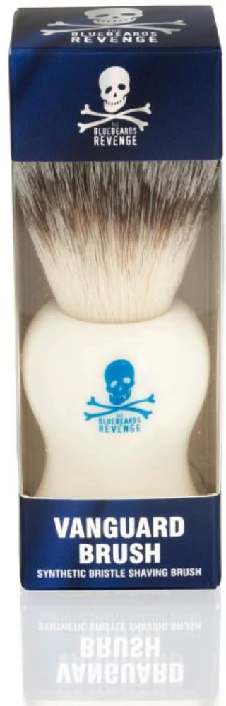 The Bluebeards Revenge Vanguard Synthetic Bristle Shaving Skutimosi šepetėlis su sintetiniais šeriais, 1 vnt.