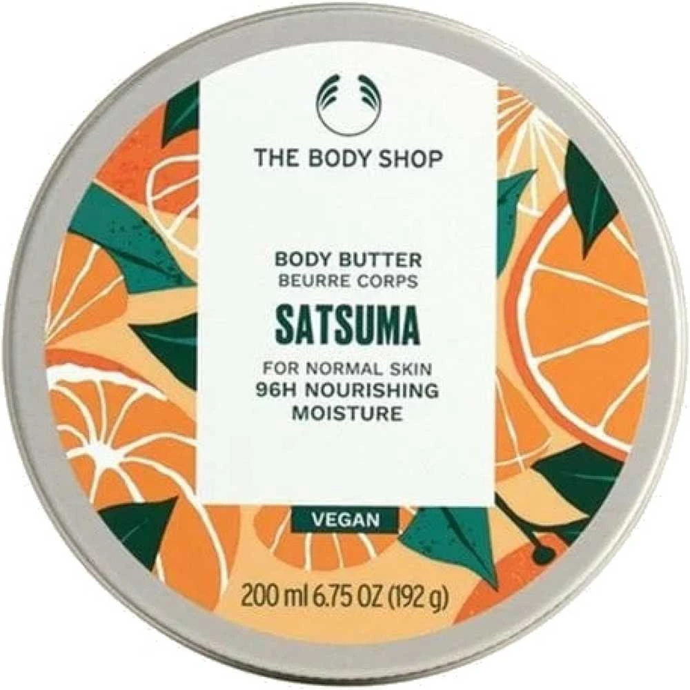 „The Body Shop“ kūno sviestas normaliai odai „Satsuma“ (kūno sviestas), 200 ml