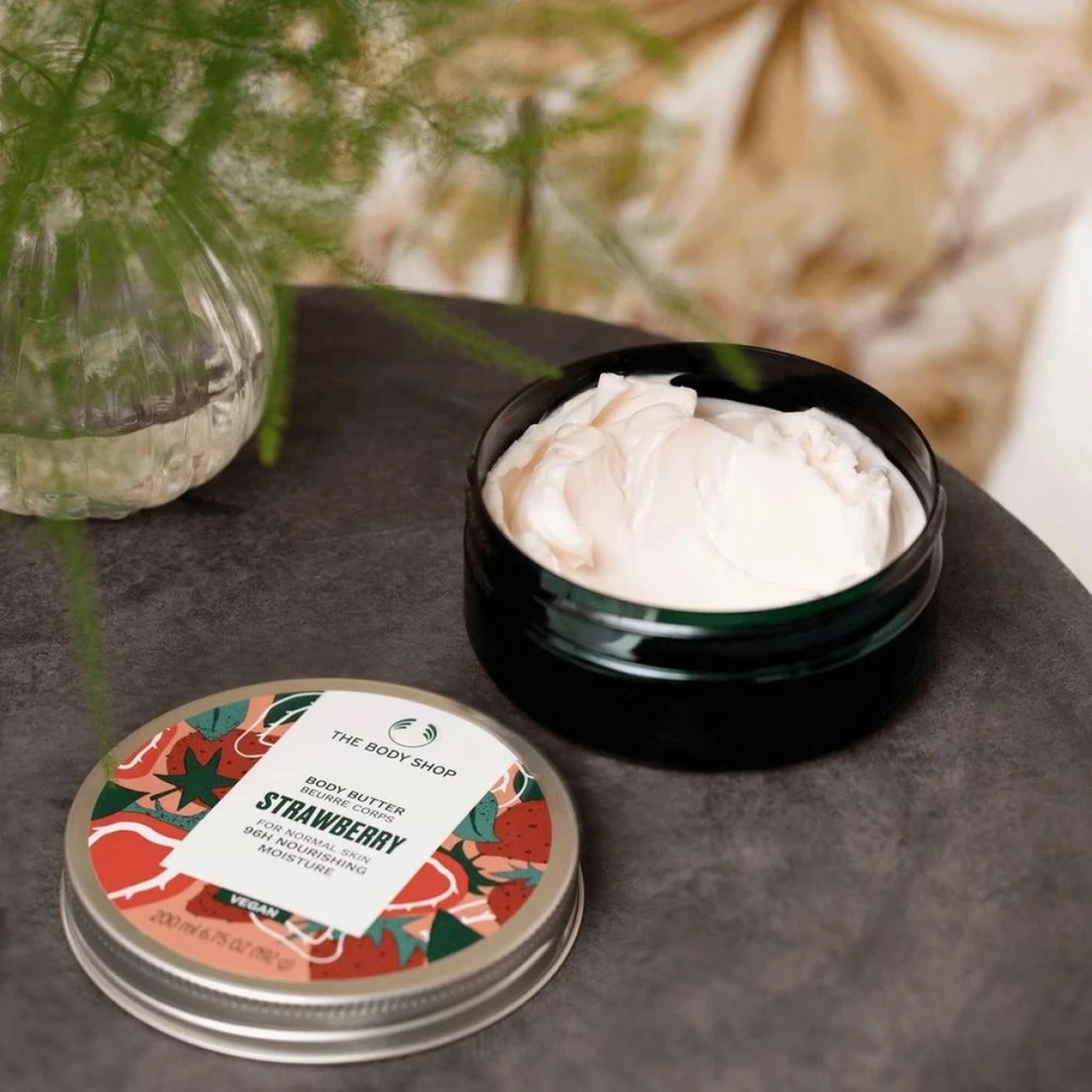 The Body Shop Braškių kūno sviestas, 50 ml