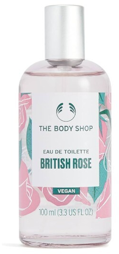 The Body Shop British Rose tualetinis vanduo, 100 ml