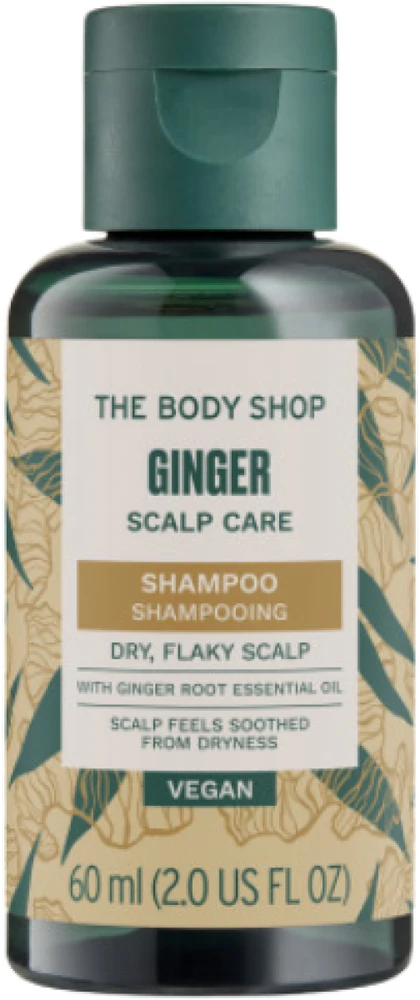 The Body Shop Ginger Šampūnas šampūnas su imbierų eteriniu aliejumi, 60 ml