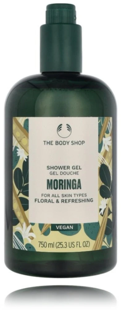 The Body Shop Moringa Dušo želė dušo gelis, 750 ml