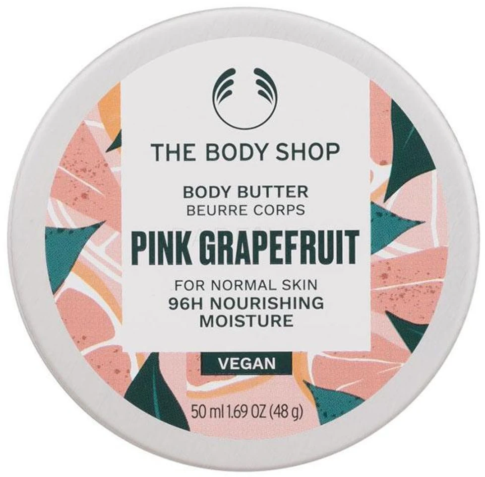 The Body Shop Rožinė Grapefruit Body Butter kūno sviestas, 50 ml