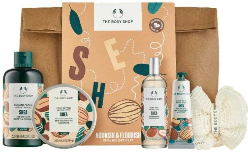 „The Body Shop Shea G4 Medium“ kūno priežiūros dovanų rinkinys