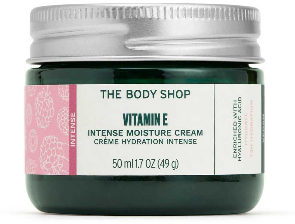 „The Body Shop“ intensyviai drėkinamasis kremas su vitaminu E, 50 ml