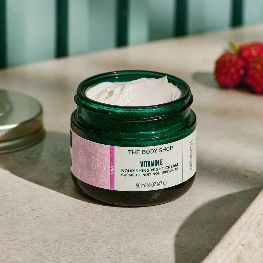 „The Body Shop“ vitamino E naktinis kremas, 50 ml