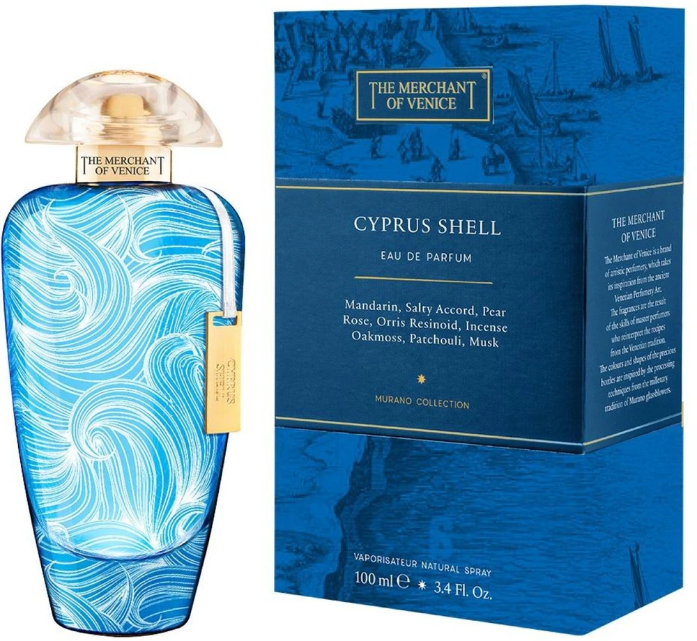 The Merchant Of Venice Cyprus Shell EDP kvepalai vyrams, 100 ml