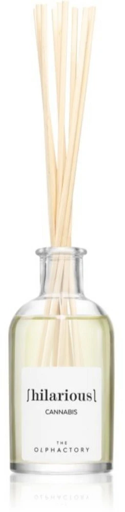The Olphactory Hilarious Cannabis Fragrance Sticks Aroma Reed Diffuser, 100 ml