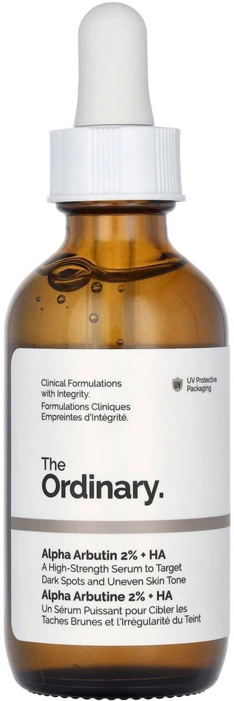 The Ordinary Alpha Arbutin 2% + HA serumas veidui, 60 ml