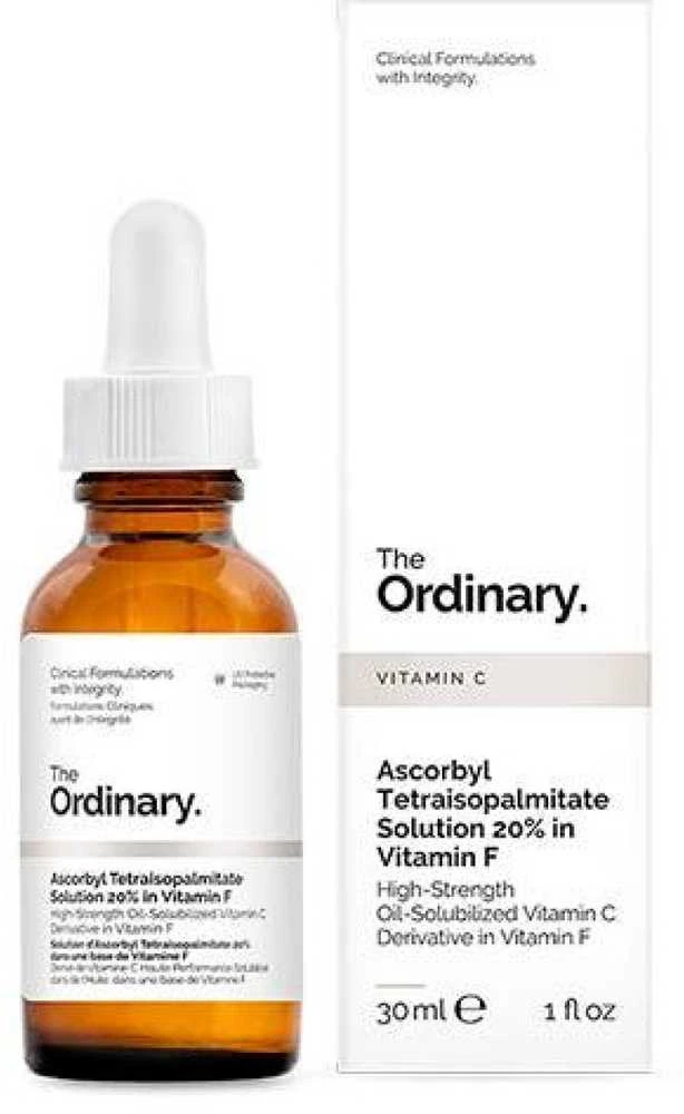 The Ordinary Ascorbyl Tetraisopalmitate Solution 20% Veido serumas, 30 ml