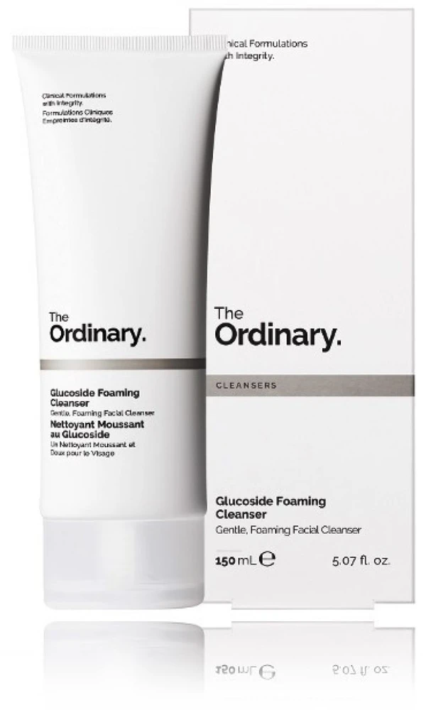 The Ordinary Glucoside Foaming Valiklis valomosios putos, 150 ml