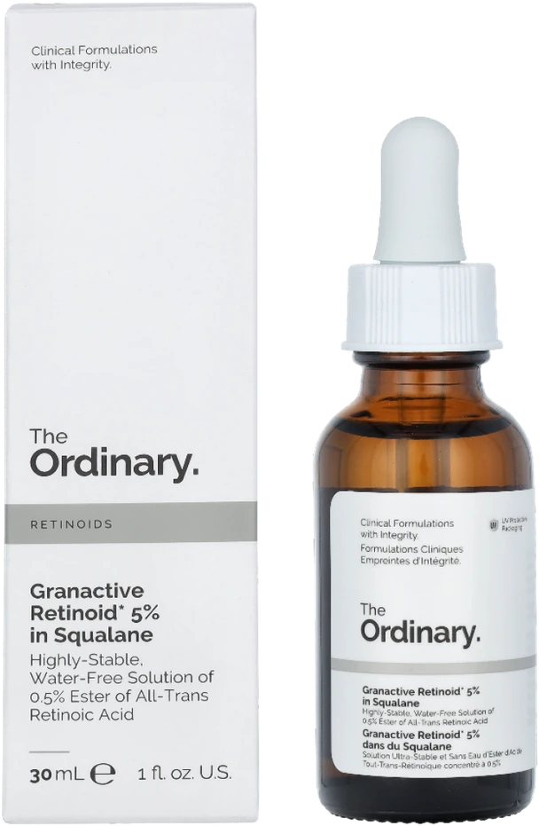 The Ordinary Įprastas granaktyvusis retinoidas 5%, 30 ml