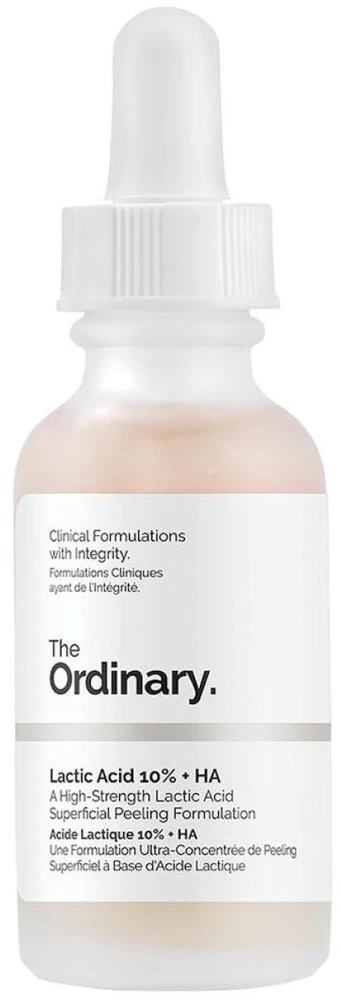 The Ordinary Lactic Acid 10% + HA 2% veido šveitiklis, 30 ml