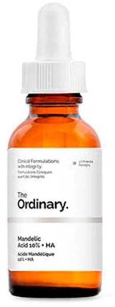 The Ordinary Mandelic Acid 10% + HA šveičiamoji priemonė veidui, 30 ml