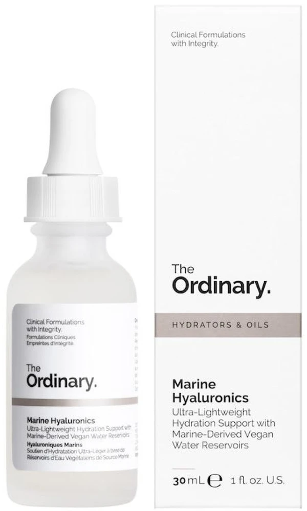 The Ordinary Marine Hyaluronics drėkinamasis veido serumas, 30 ml