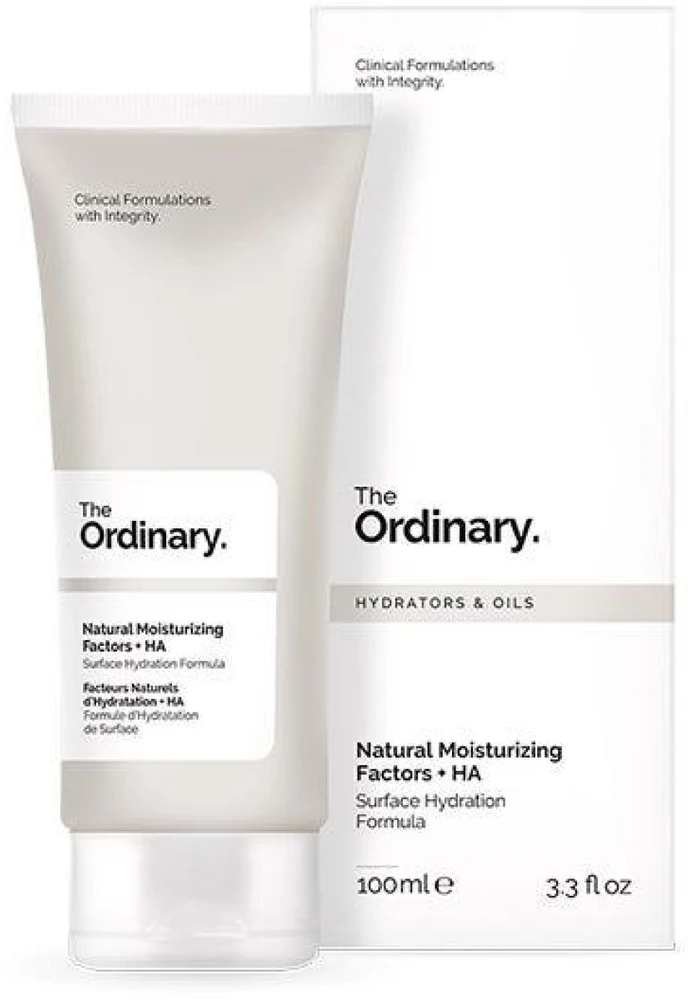 The Ordinary Natural Moisturizing Factors + HA drėkinamasis veido kremas, 100 ml