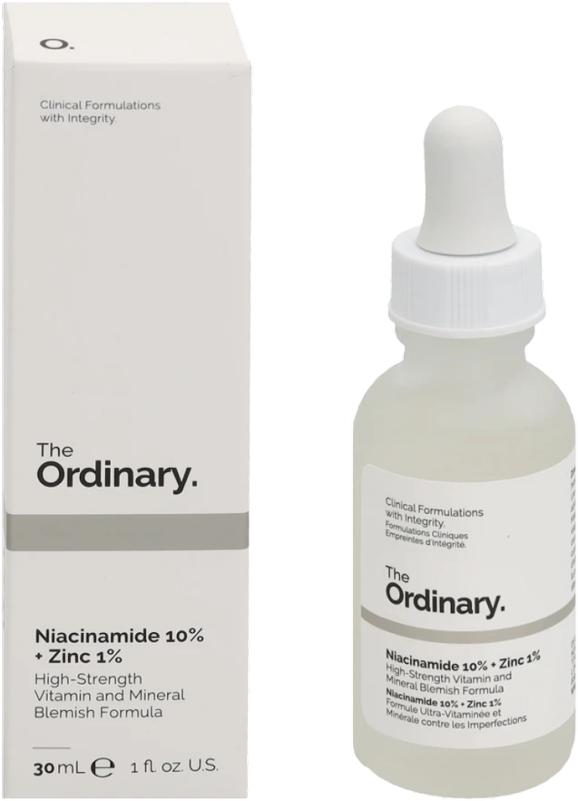 The Ordinary niacinamido 10% + Zinc 1% serumas