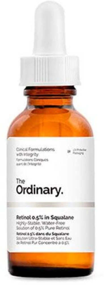 The Ordinary Retinol 0.5% In Squalane serumas veidui, 30 ml