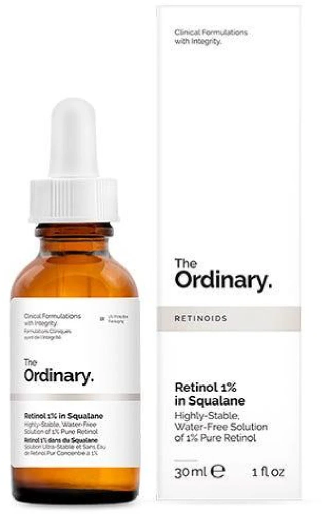 The Ordinary Retinol 1% in Squalane veido serumas, 30 ml
