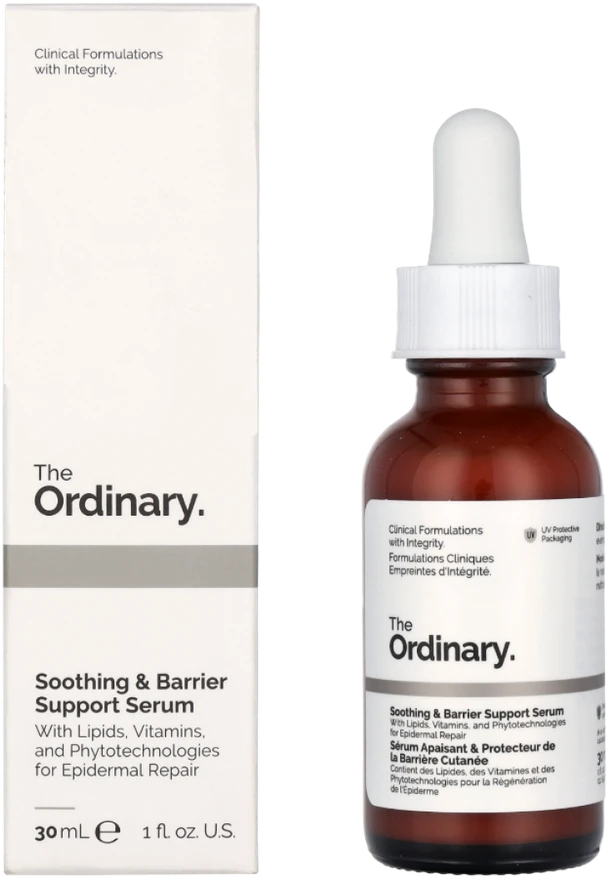 The Ordinary Soothing & Barrier Support Serum Odos barjerą atkuriantis serumas, 30 ml