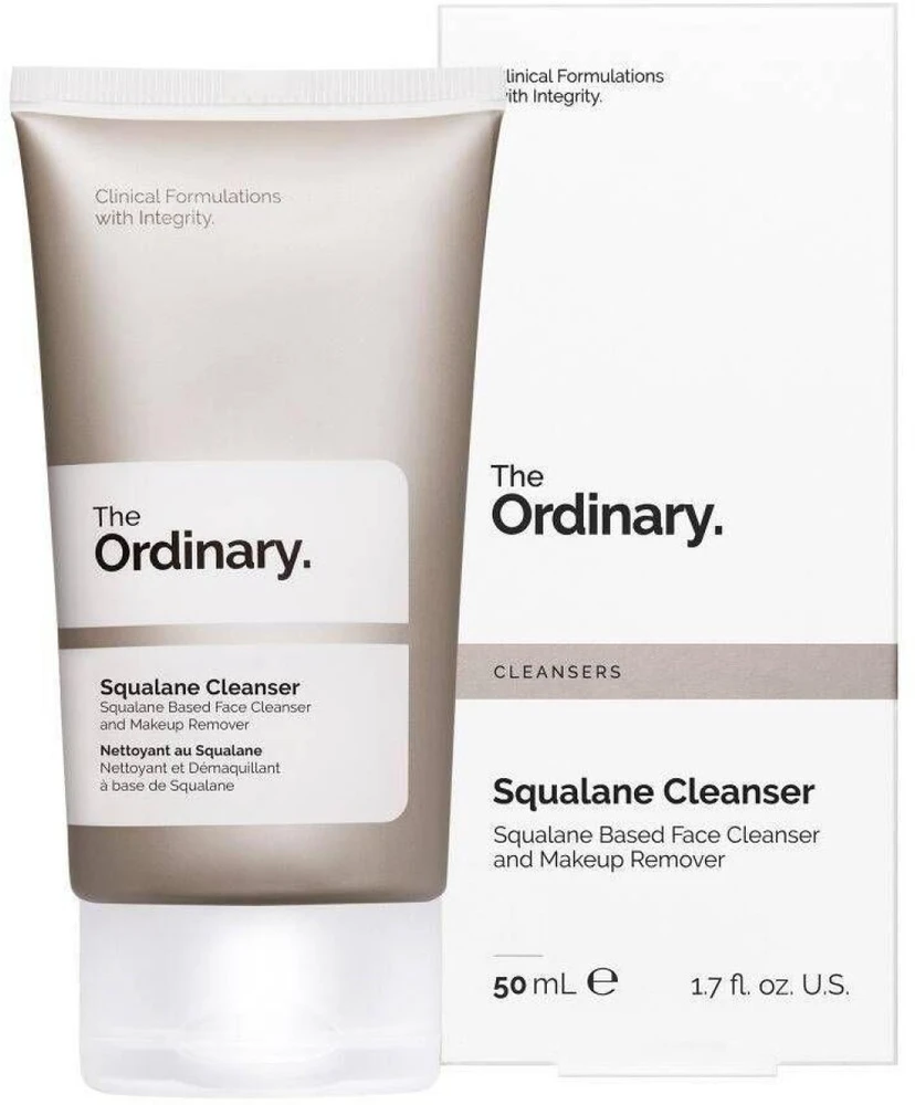 The Ordinary Squalane Valiklis drėkinamasis veido prausiklis, 50 ml