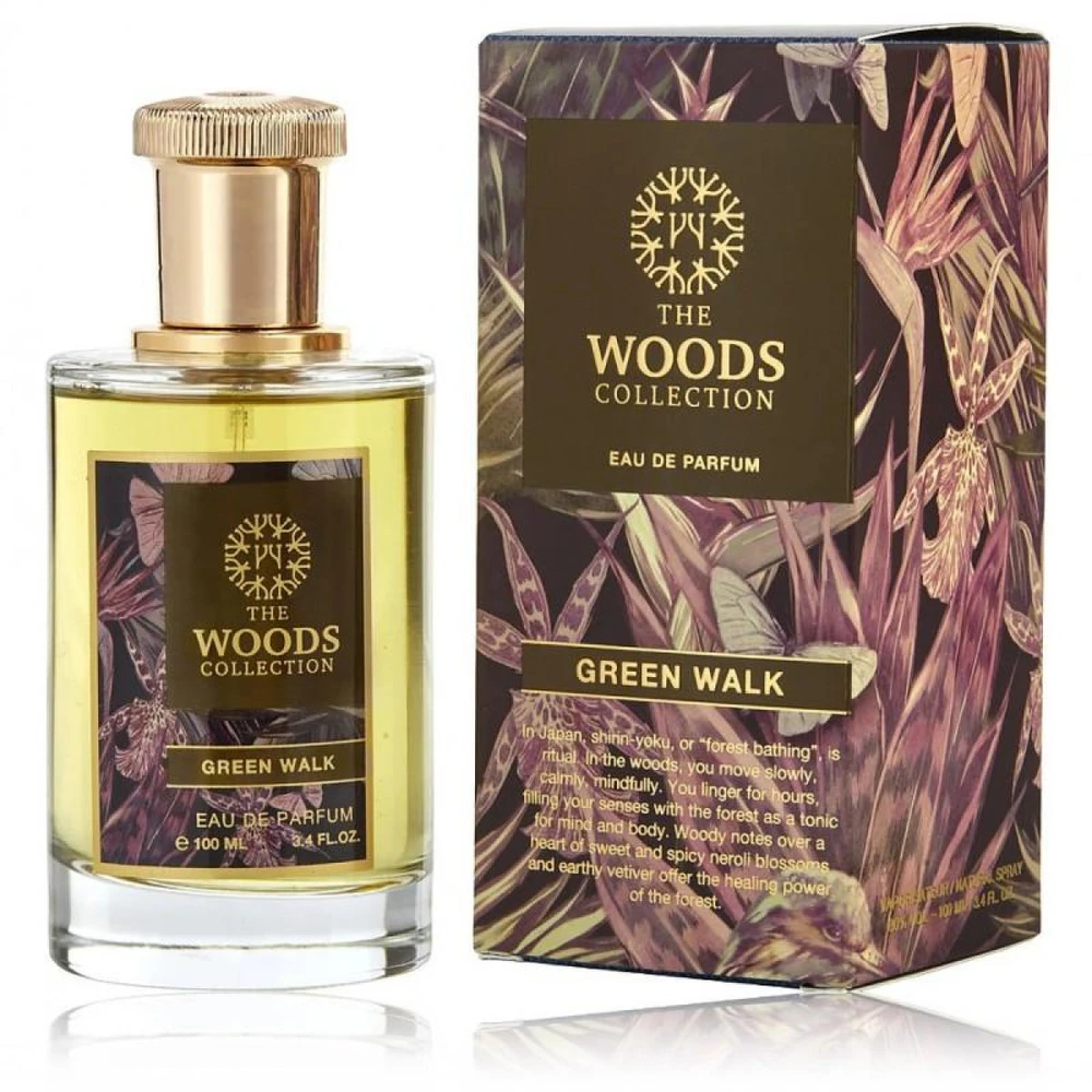 The Woods Collection Žalias Walk EDP parfumuotas vanduo unisex, 100 ml