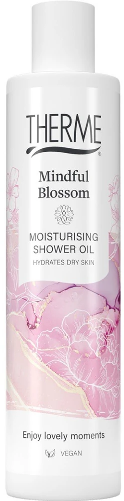 Therme Mindful Blossom Moisturizing Shower Oil drėkinantis dušo aliejus, 250 ml