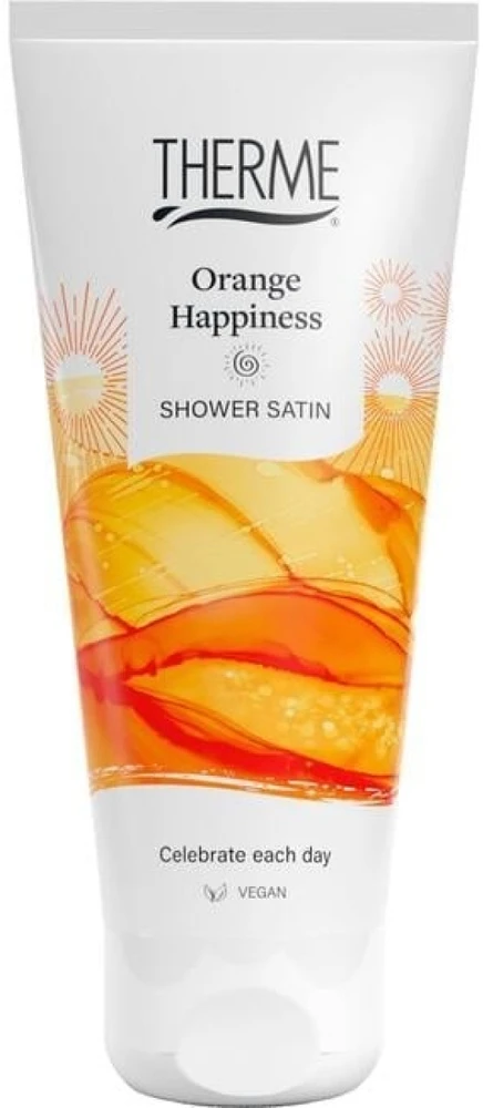 Remark Therme Oranžinis Happiness Shower Satin kūno prausiklis, 200 ml