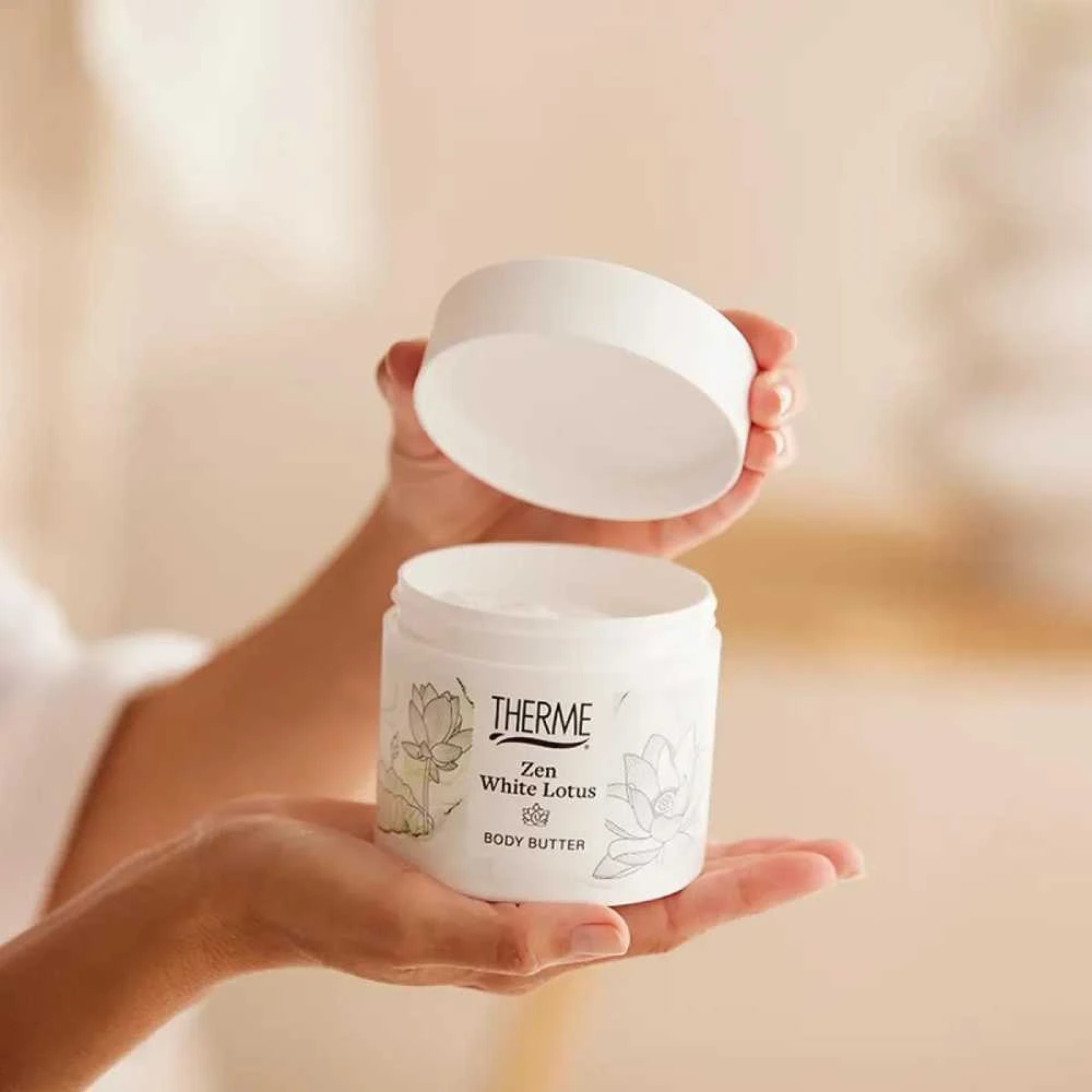 Therme Zen Baltas Lotus Body Butter kūno sviestas, 225 g
