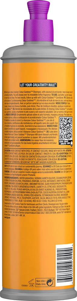 TIGI Bed Head Colour Goddess Šampūnas šampūnas dažytiems plaukams, 400 ml