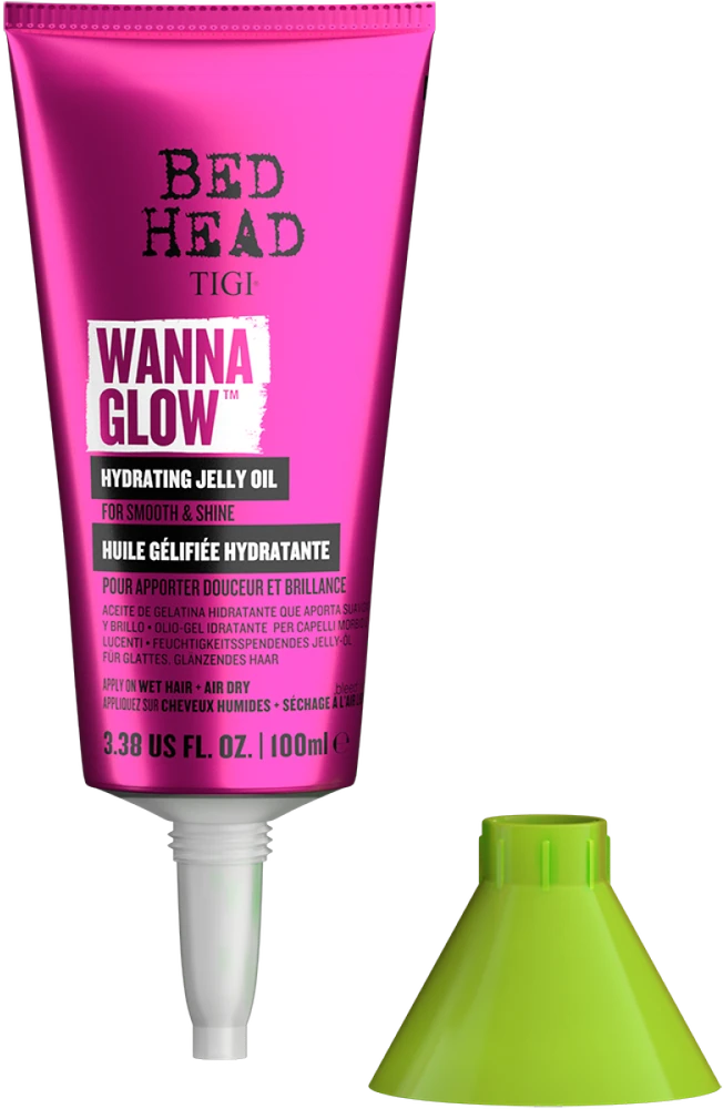Tigi Bed Head Wanna Glow Hydrating Jelly Oil drėkinamasis aliejinė želė plaukams, 100 ml