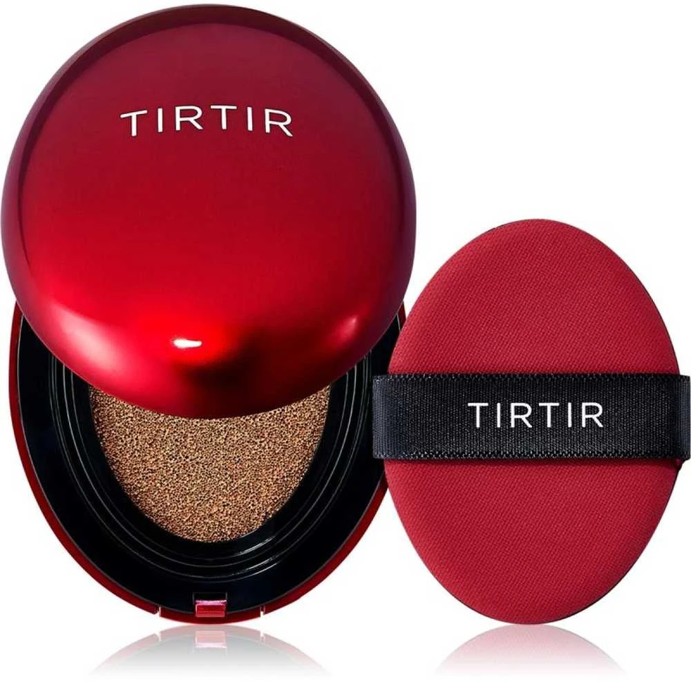 Tirtir Mask Fit Raudona Cushion SPF 40 PA++ makiažo pagrindas-pagalvėlė, atspalvis: 43N Deep Cocoa, 18 g