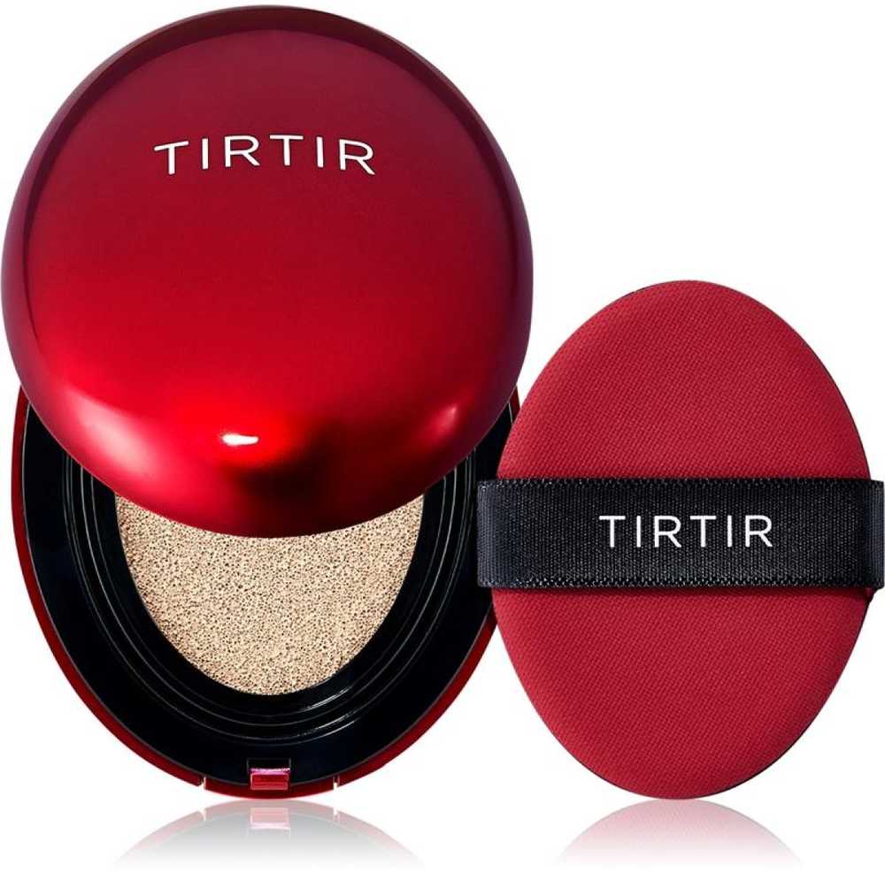 Tirtir Mask Fit Raudona Mini Cushion Foundation makiažo pagrindas-pagalvėlė, atspalvis: 17N Vanilla , 4.5 g