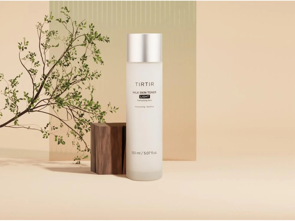 TIRTIR Milk Skin Toner Light Drėkinamasis tonikas probleminei odai, 150 ml