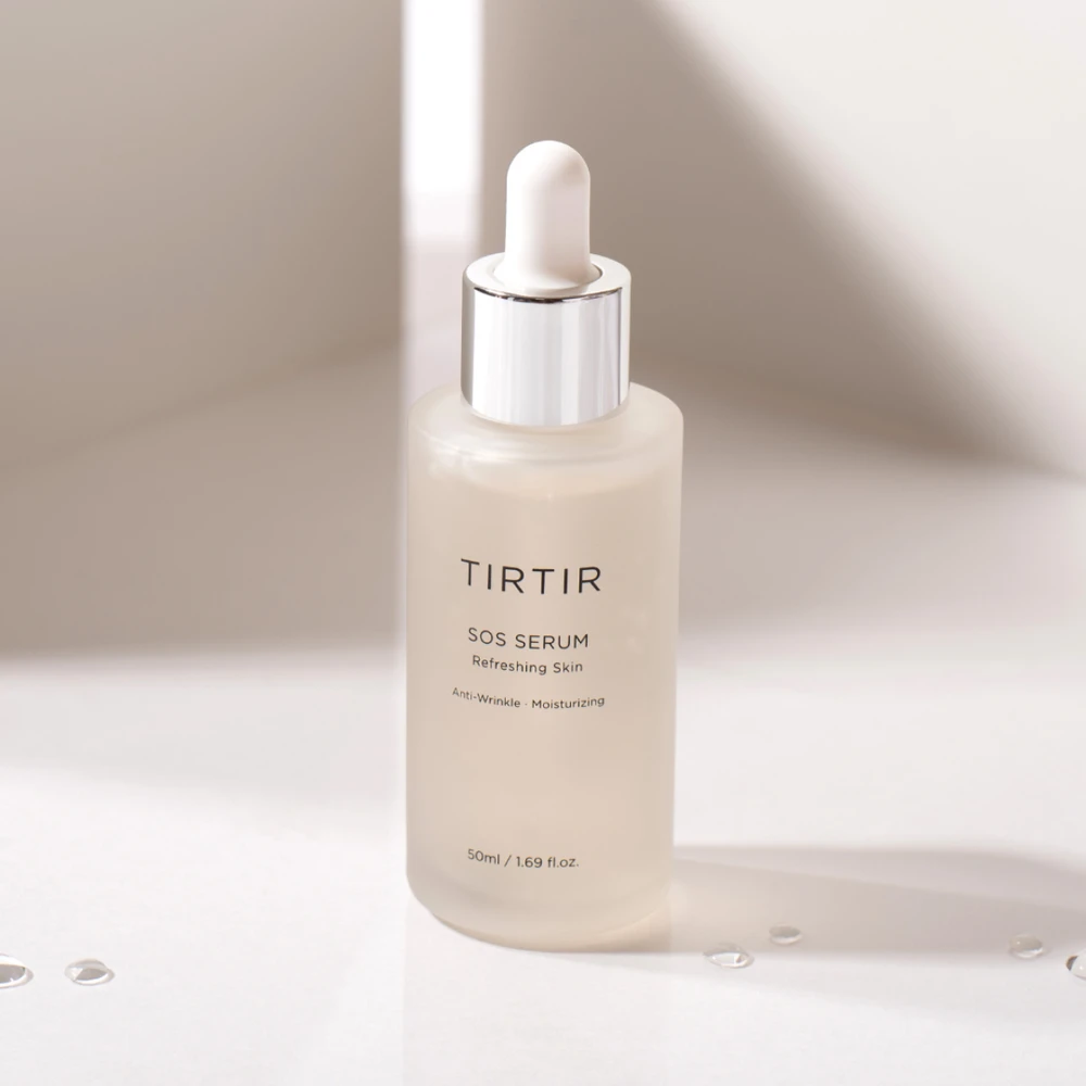 TIRTIR SOS Serum Intensyviai drėkinantis atkuriamasis veido serumas, 50 ml