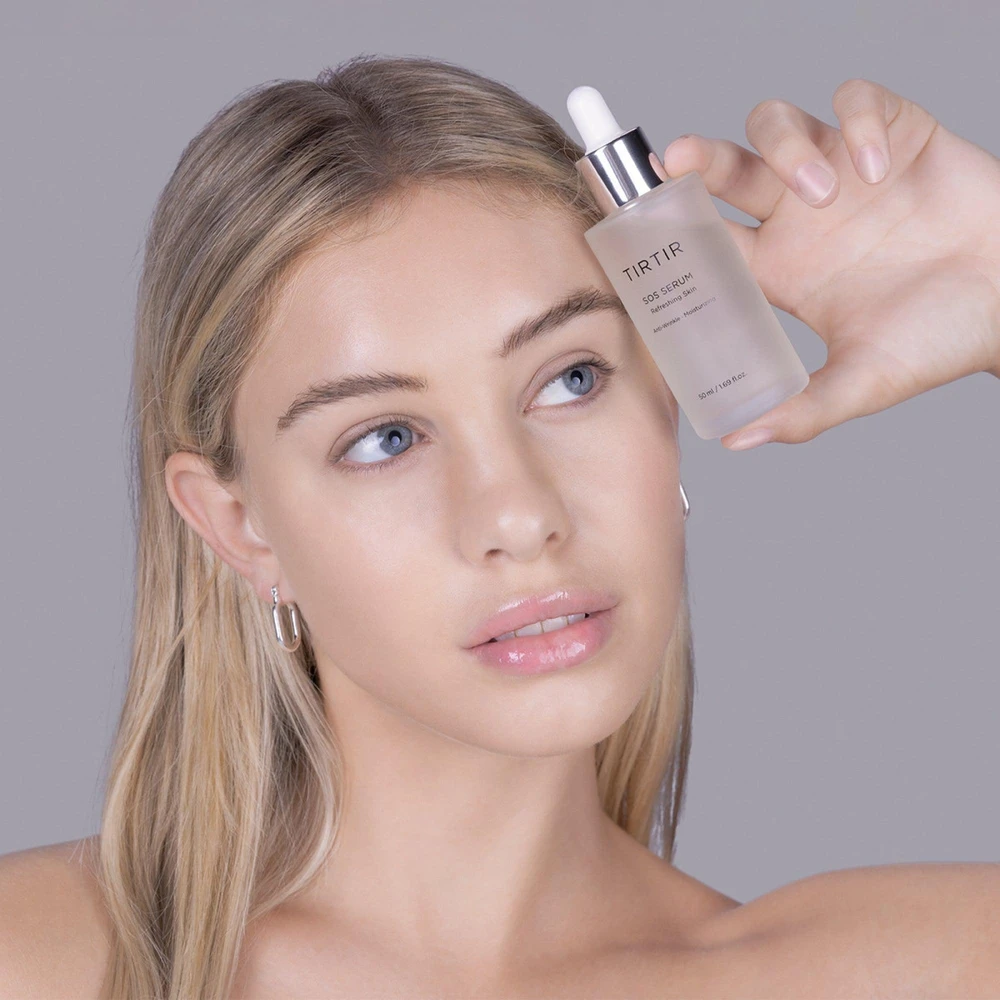 TIRTIR SOS Serum Intensyviai drėkinantis atkuriamasis veido serumas, 50 ml