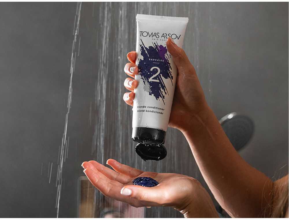 Tomas Arsov Kondicionierius šviesiems, šviesintiems ir šviesintiems plaukams "Sapphire" ("Skirtas šviesiems plaukams Conditioner") 250 ml