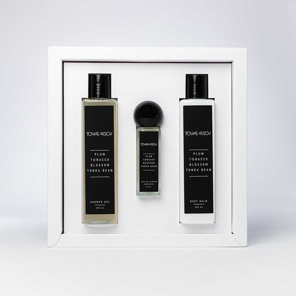 Tomas Arsov Dovanų rinkinys Plum Tobacco Blossom Tonka Bean