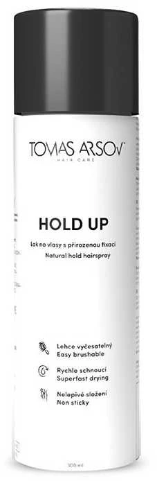 Tomas Arsov natūralios fiksacijos plaukų lakas HOLD-UP (natūralios fiksacijos plaukų lakas), 300 ml