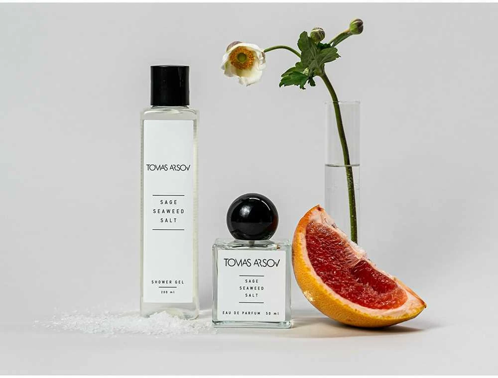 Tomas Arsov Perfumed dušo želė Sage Seaweed Salt (Dušo želė), 200 ml