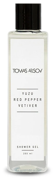 Tomas Arsov Perfumed dušo želė Yuzu Raudona Pepper Vetiver (Dušo želė), 200 ml