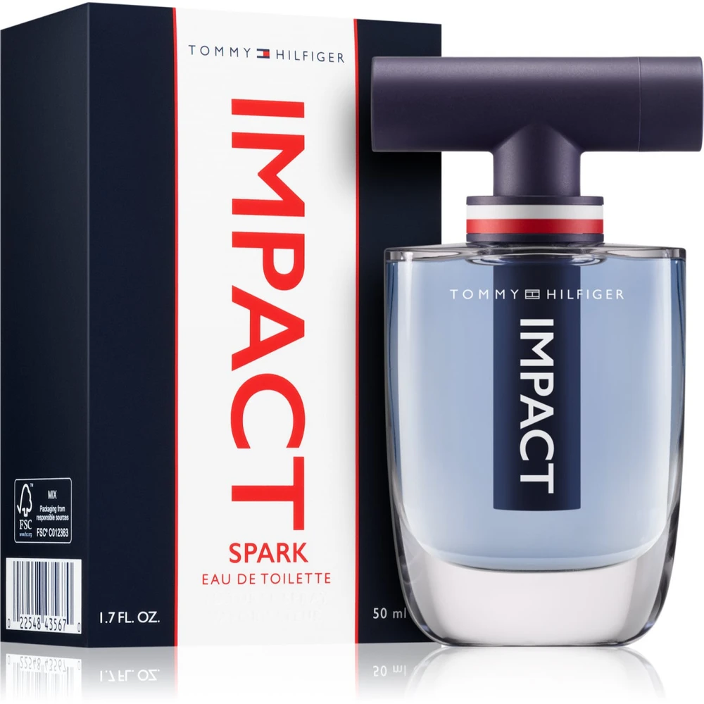 Tommy Hilfiger Impact Spark EDT tualetinis vanduo vyrams, 50 ml