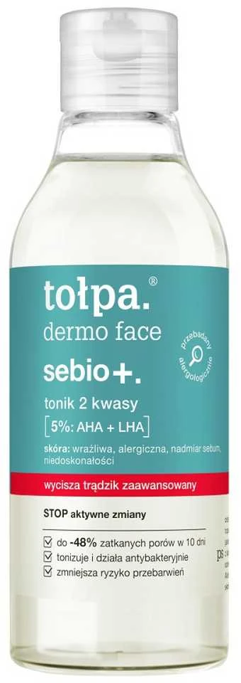 Topa Sebio+ Dermo veido rankšluostis, 200 ml