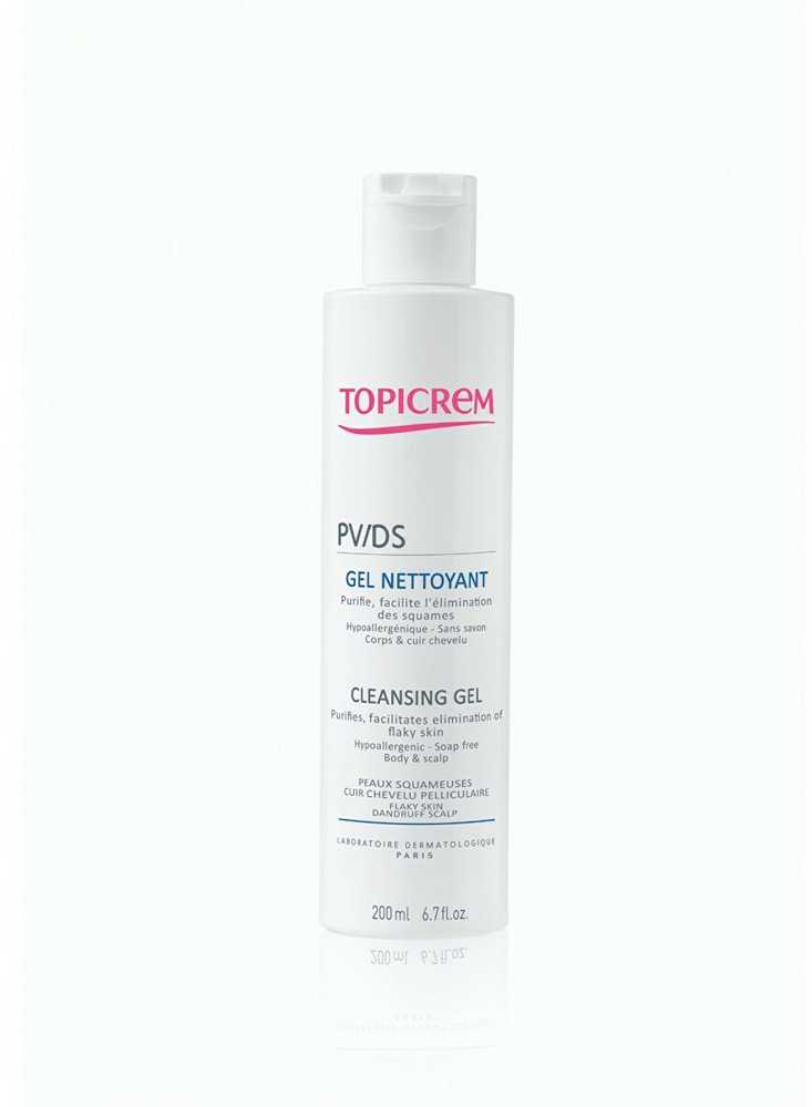 Topicrem valomasis gelis kūnui ir galvos odai PV/DS (Clean sing Gel), 200 ml