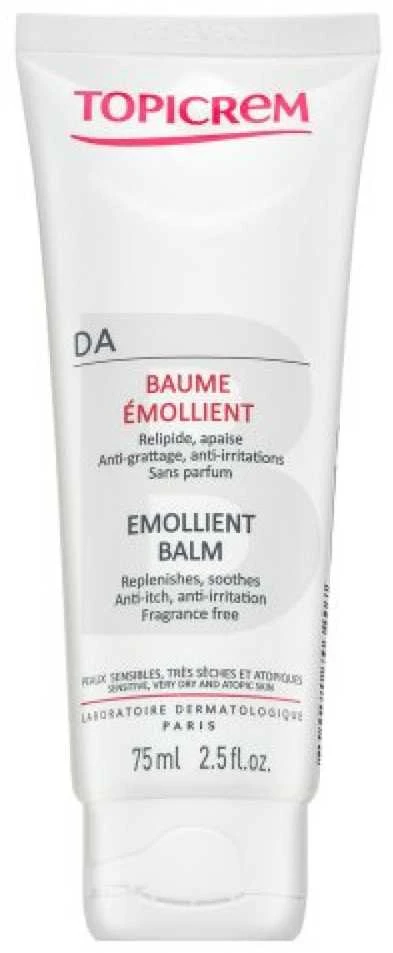 Topicrem DA Emollient Body Balm kūno balzamas sausai ir atopinei odai, 75 ml