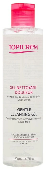 Topicrem Gentle Cleansing Gel Dušo želė unisex, 200 ml