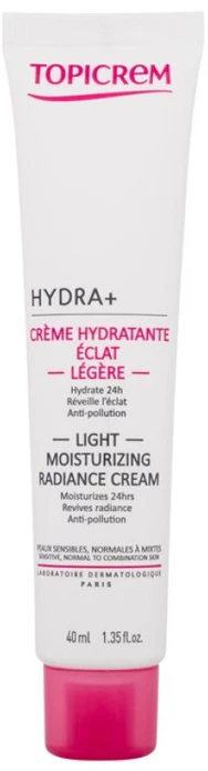 Topicrem HYDRA+ Light Moisturizing Radiance Kreminis Day Kreminis