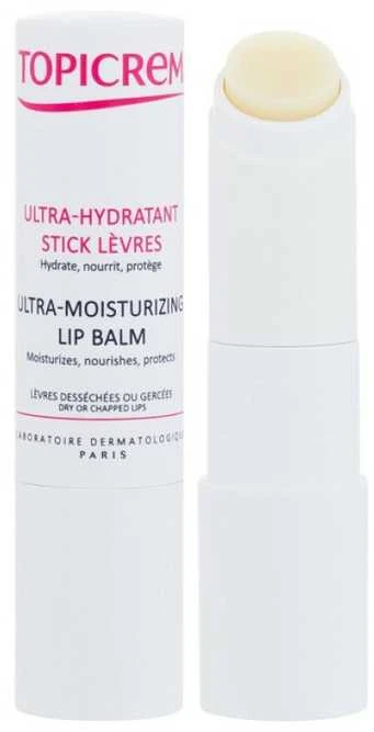 Topicrem Ultra-Moisturizing Lip Balm Drėkinamasis lūpų balzamas, 4 g