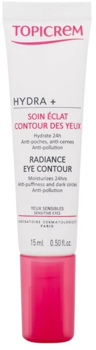 Topicrem HYDRA+ Radiance Eye Contour Paakių kremas